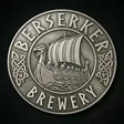 Berserker Brewery logo — Viking longship medallion