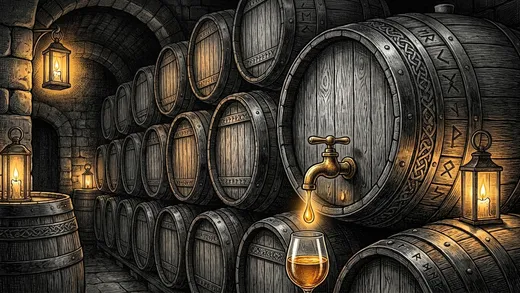 The aging cellar